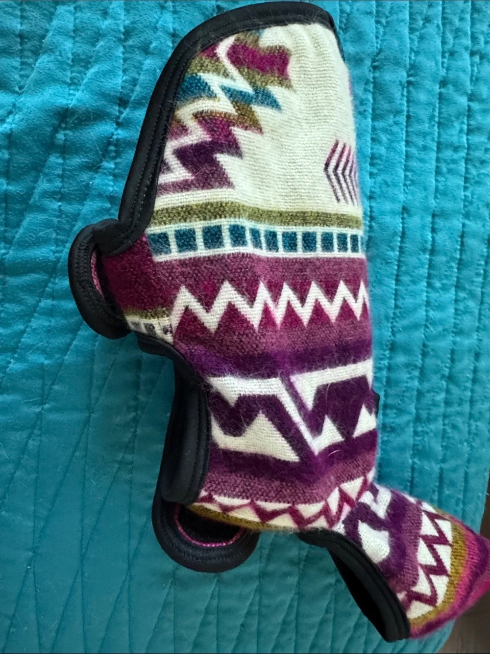 Aztec Woven Blanket Dog Jacket Coat Toy Breed